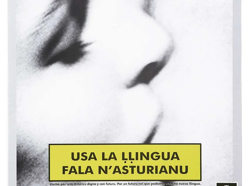Cartel Usa la Llingua