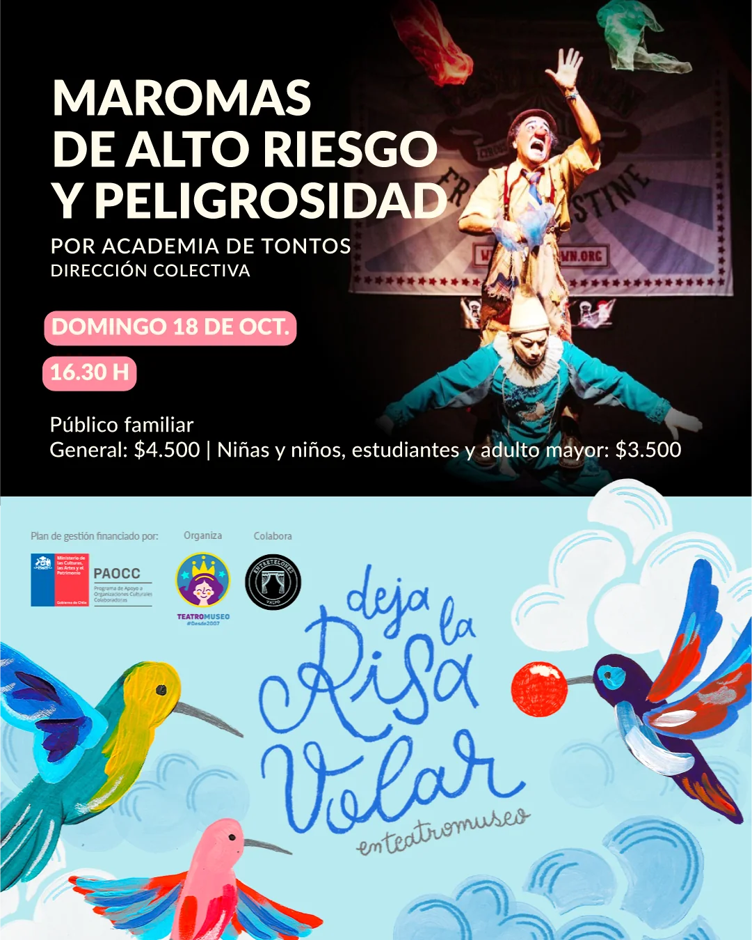 Maromas de alto riesgo y peligrosidad
