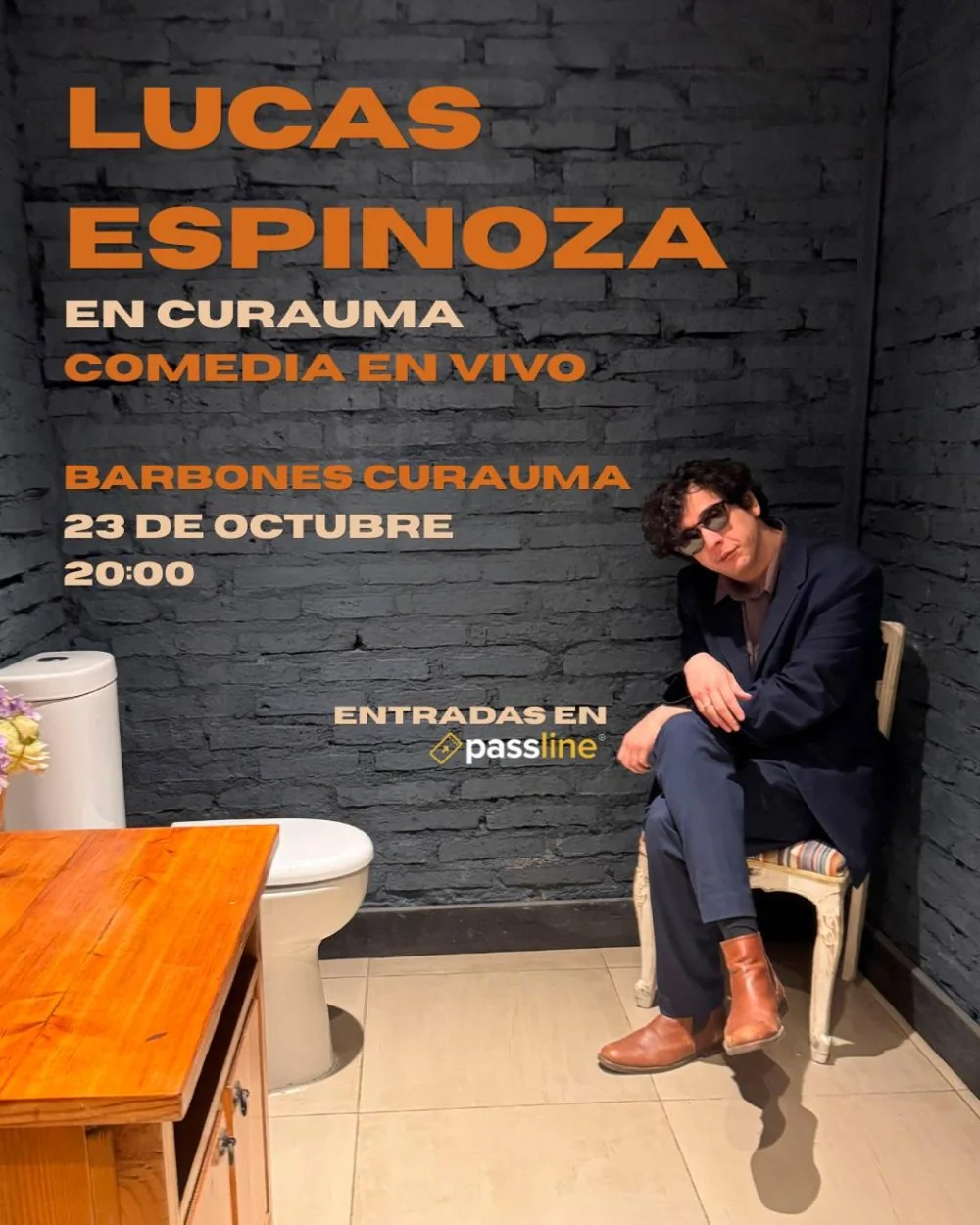 LUCAS ESPINOZA EN CURAUMA - BARBONES CURAUMA - 23 DE OCTUBRE