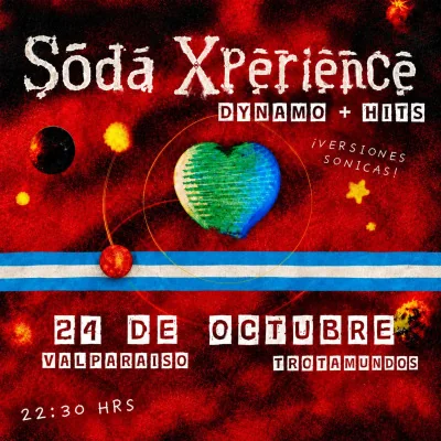 Soda Xperience Presenta Dynamo + Hits en Trotamundos Valparaíso