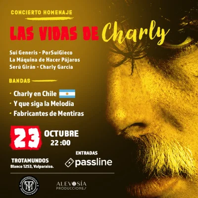 Las Vidas de Charly - Concierto Homenaje en Trotamundos Valparaíso
