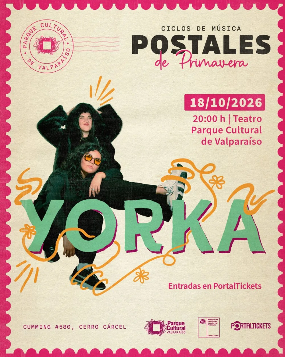 YORKA EN POSTALES, SESIONES DE PRIMAVERA