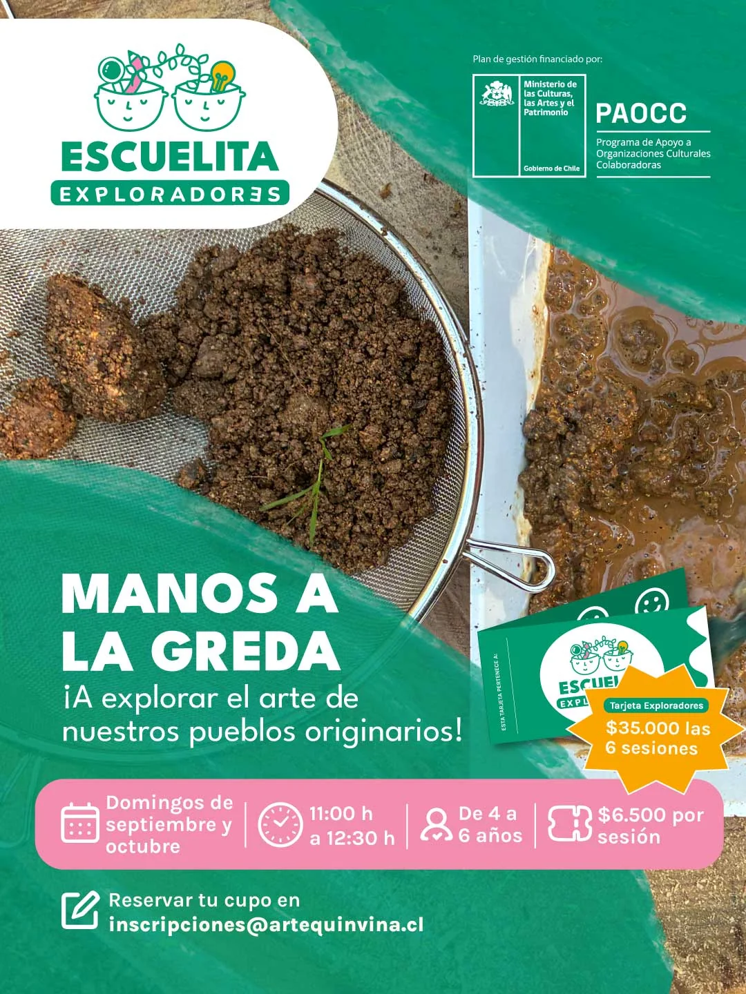 Escuelita Exploradores MANOS A LA GREDA